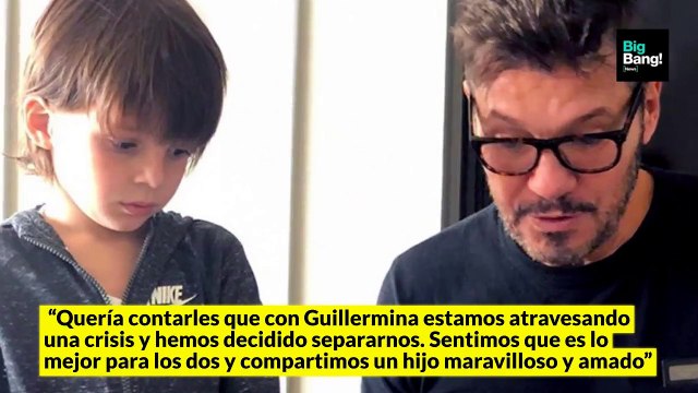 La historia detrás de la anterior separación de Marcelo Tinelli y Guillermina Valdés
