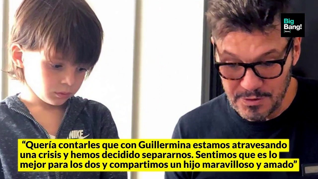 La historia detrás de la anterior separación de Marcelo Tinelli y Guillermina Valdés