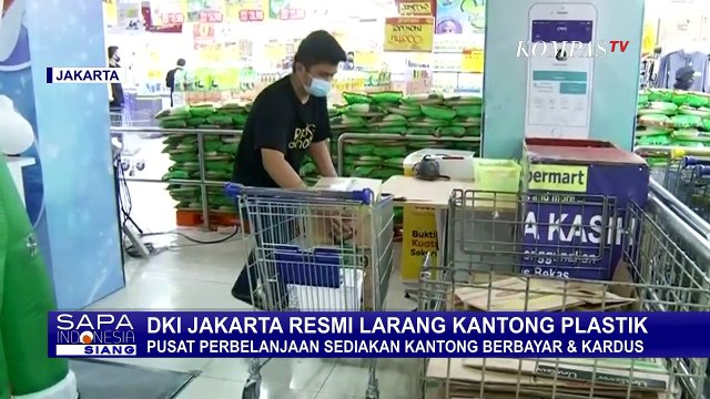Resmi Larang Kantong Plastik, Hanya Ada Kantong Berbayar dan Kardus