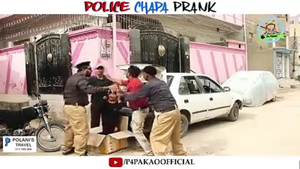 Police Chapa Prank - By Nadir Ali And Team In - P4 Pakao - 2018