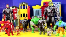 Hulk Family Vs Iron Man Family ! Mega Battle ! Superhero Toys