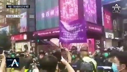 ‘홍콩 독립’ 깃발 들었다고…70명 이상 무더기 체포