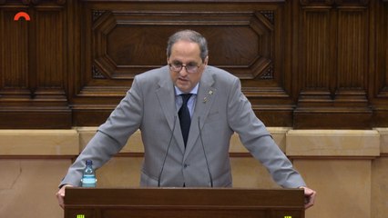 Download Video: Torra acusa al Gobierno de aplicar un 155 