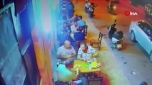 Mersin'de lokantaya yapılan silahlı saldırının görüntüleri