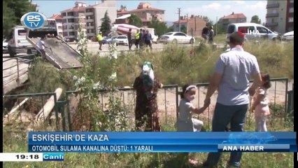 Eskişehir'de görenleri şok eden kaza