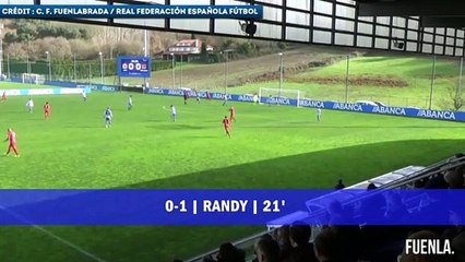 Randy Nteka, le milieu français qui s'éclate au CF Fuenlabrada