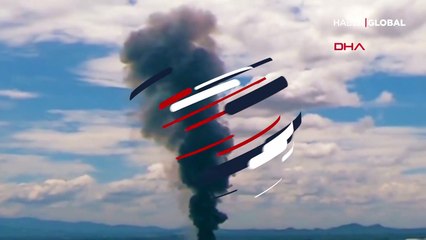 64 milyon dolarlık saray böyle yandı