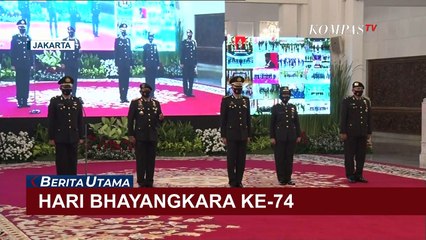 Download Video: Hari Bhayangkara ke-74, Jokowi: Polri Harus Siap Dengan Tantangan ke Depan