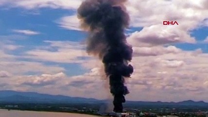 64 milyon dolarlık saray alev alev yandı!