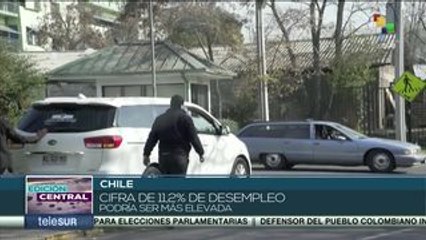 Chile registra la más alta tasa de desempleo en los últimos 16 años