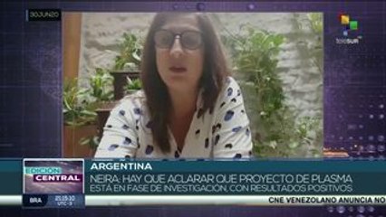 Argentina: campaña de donación de plasma de recuperados de COVID-19