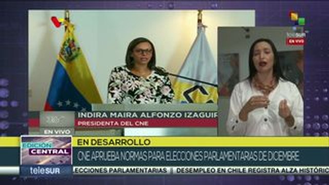 CNE de Venezuela aprueba normas para elecciones de diciembre 2020