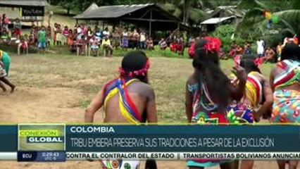 Pueblo originario emberá lucha por preservar sus tradiciones