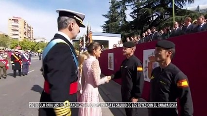 Los errores de protocolo de Sánchez como Presidente del Gobierno