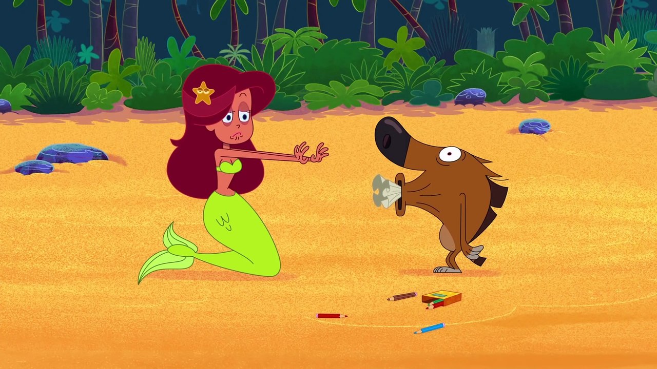 ZIG e SHARKO  Vamos dançar  Português Brasil - Cartoon for Kids