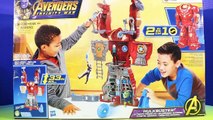 Marvel Avengers Infinity War Hulkbuster HQ Playset With Superhero Toy Team
