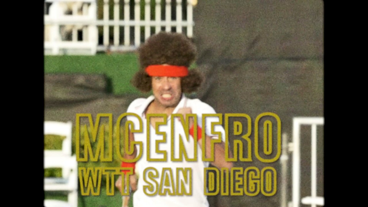 McEnfro at the 2020 WTT All-Star Match: A Problem With My Racket
