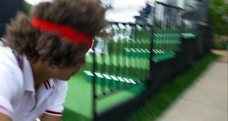 McEnfro at the 2020 WTT All-Star Match: "Where's My Racket?"