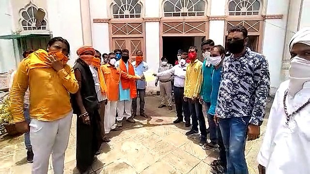अखिल भारत हिंदू महासभा ने कमिश्नर को सौंपा मुख्यमंत्री के नाम ज्ञापन