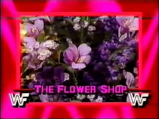 Adrian Adonis Flower Shop with Bobby Heenan and Hulk Hogan 6-21-1986