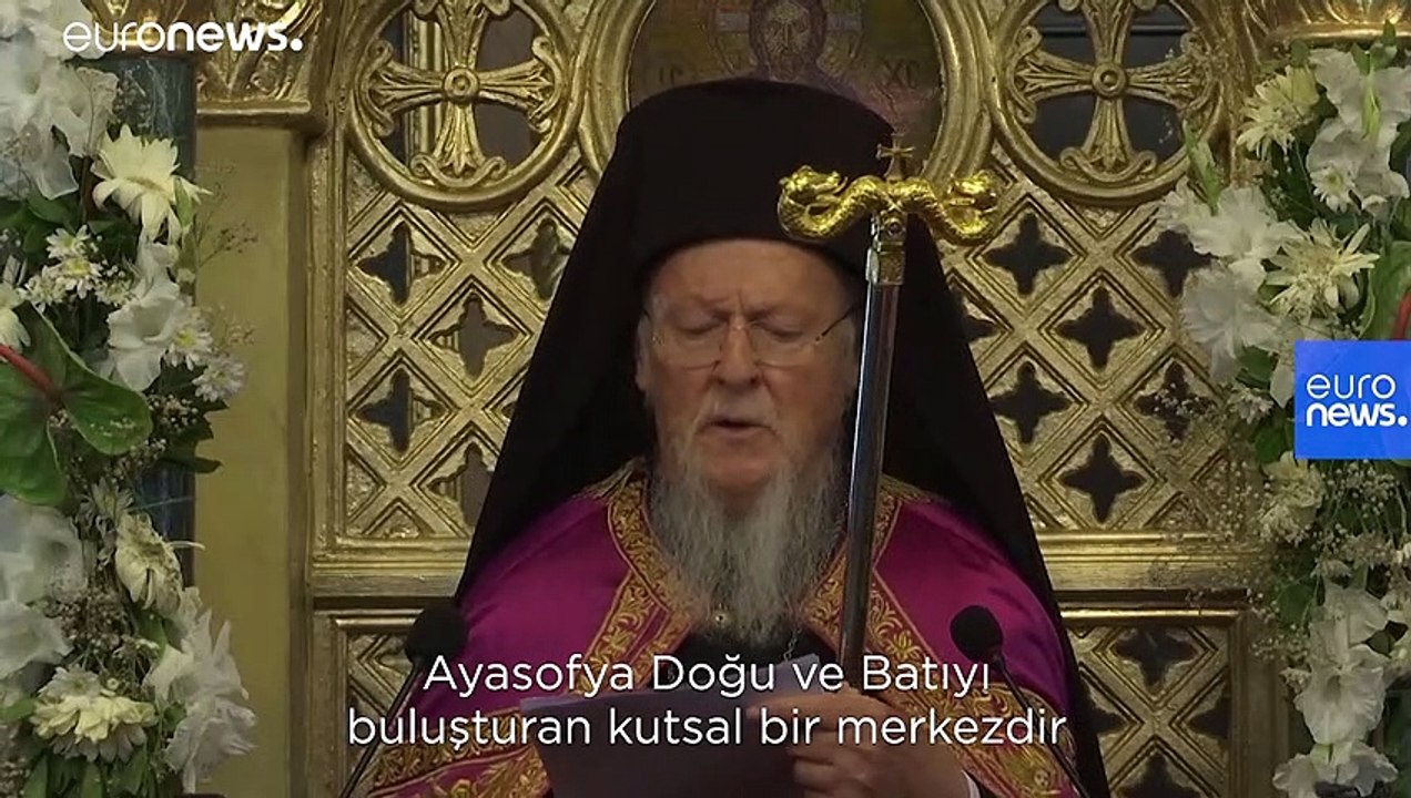 Patrik Bartholomeos: Ayasofya camiye dönüştürülürse milyonlarca Hristiyan İslam'a sırt çevirebilir
