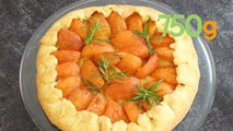Recette de la tarte rustique aux abricots et romarin - 750g