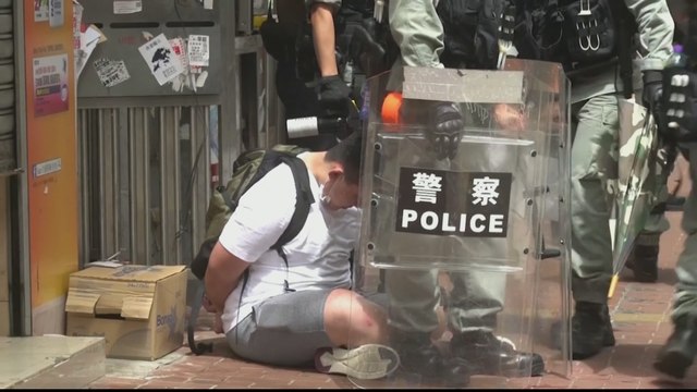 Hong Kong: Hundreds arrested over China security law protests