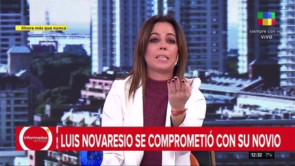 ¡Se comprometió Luis Novaresio con su pareja Braulio!
