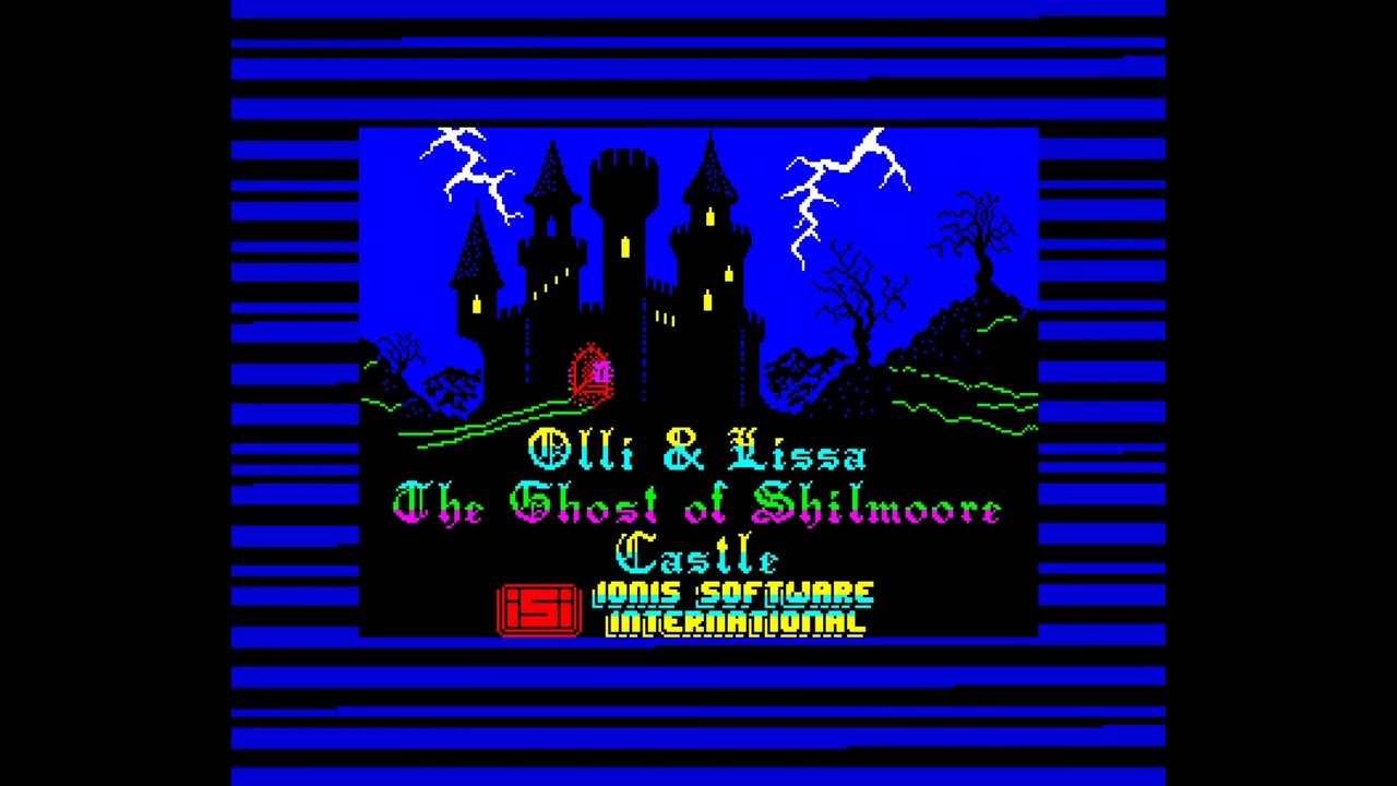 [Longplay] Olli & Lissa: The Ghost of Shilmoore Castle - ZX Spectrum (1080p 50fps)