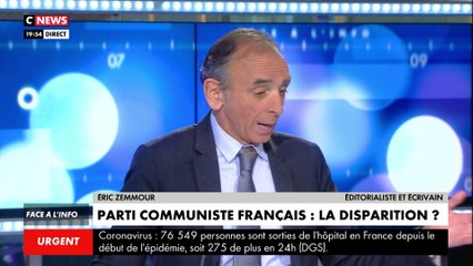 « Le communisme est mort en 1991, à la fin de l'Union Soviétique. Le communisme, c'est terminé ! »