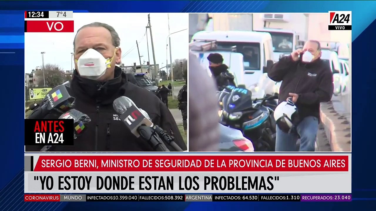 Berni: "Están aquellos que opinan y aquellos que hacemos"