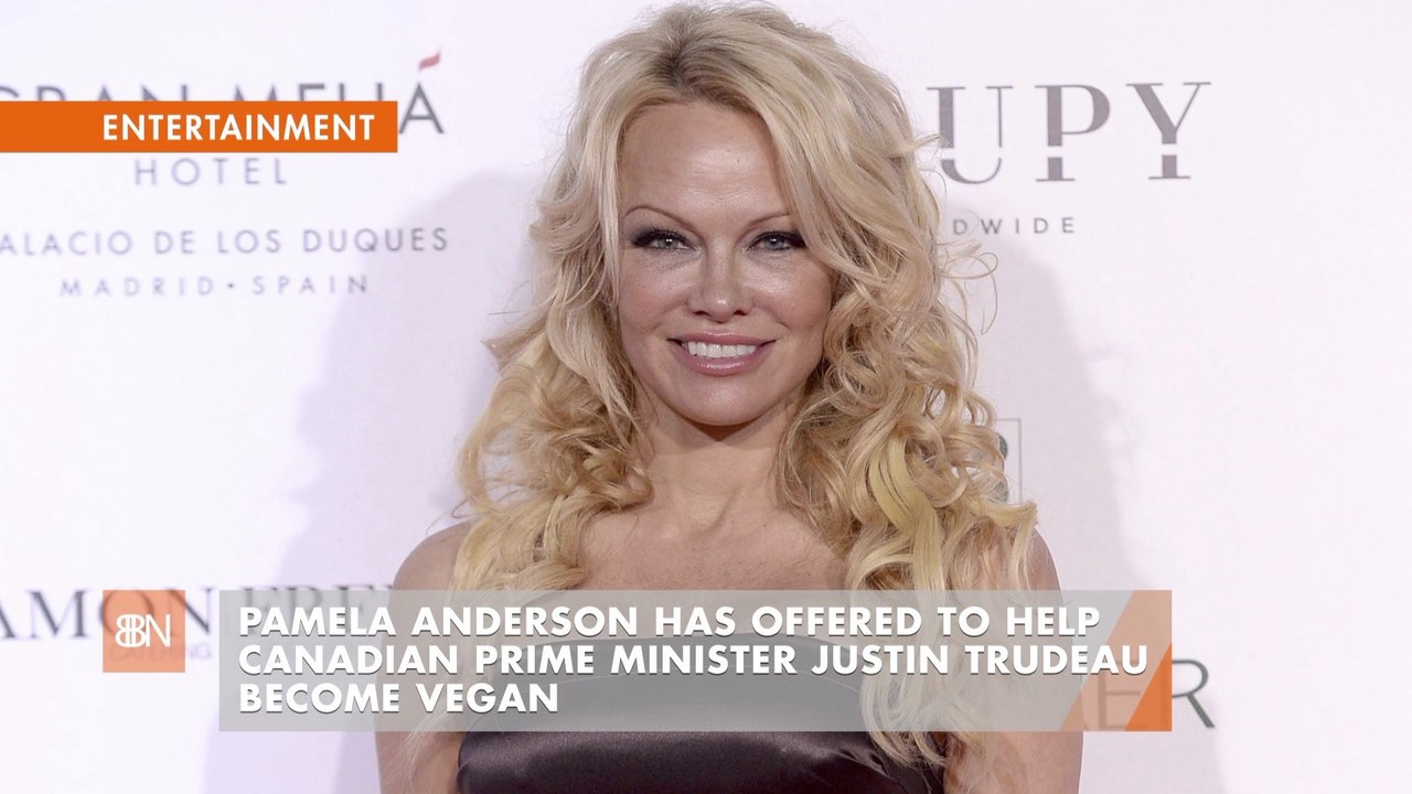 Pamela Anderson Can Help Justin Trudeau