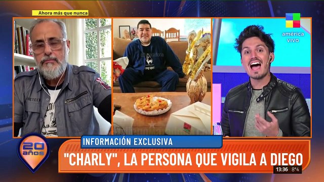 INFORMACIÓN EXCLUSIVA | Charly , la persona que vigila a Maradona tiene antecedentes penales