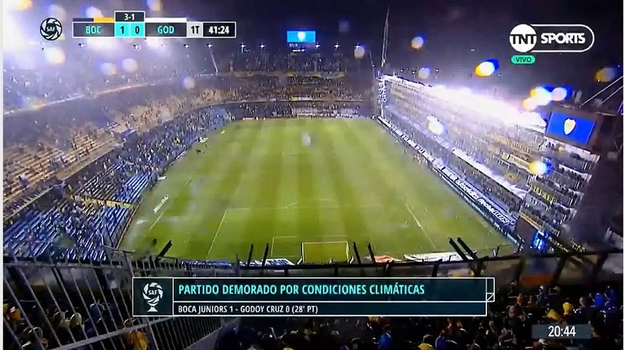 Superliga Argentina 2019/2020: Boca 1 - 0 Godoy CLub (Primer Tiempo)