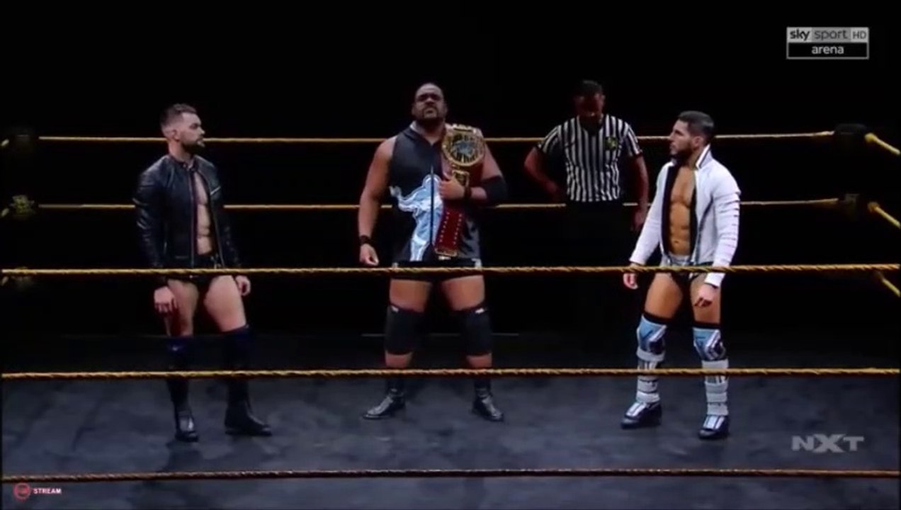 (ITA) Keith Lee contro Johnny Gargano e Finn Bálor [NXT North American Championship Match] (WWE NXT 24/06/2020)