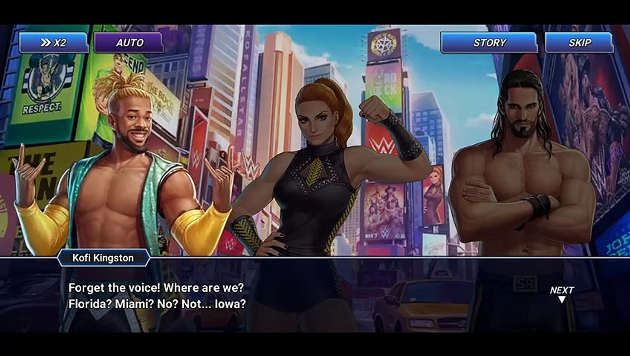 The King of Fighters ALLSTARS WWE Collaboration Rush Event Superstars Stage Round 1 with DonStatus