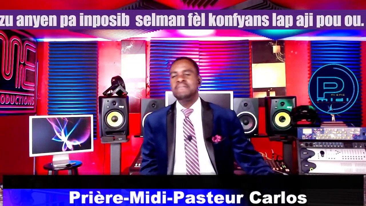 Prière Midi Pasteur Carlos Live Stream