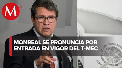 Ayudará en la recuperación económica, pero T-MEC no es la panacea: Monreal