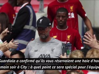32e j. - Klopp : "Une haie d'honneur de City ? Vraiment un beau geste"