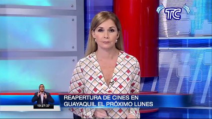 Reapertura de cines iniciará el lunes 6 en Guayaquil