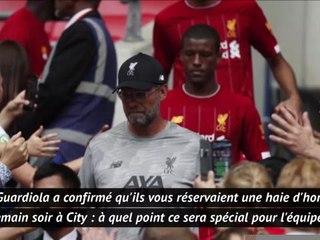 32e j. - Klopp : "Une haie d'honneur de City ? Vraiment un beau geste"