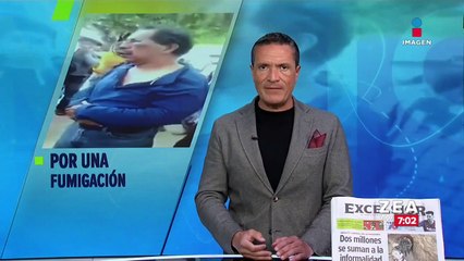 ¡Por fumigación! Pobladores golpean a sujeto en Chiapas