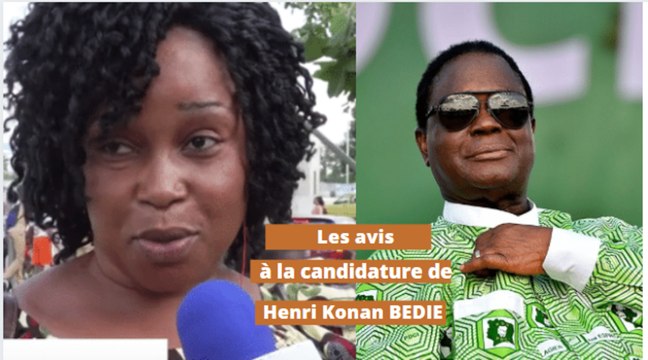 Les ivoiriens se prononcent sur la candidature de BEDIE à l'élection présidentielle 2020