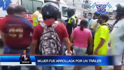 Una mujer falleció en un accidente de tránsito registrado en Manabí