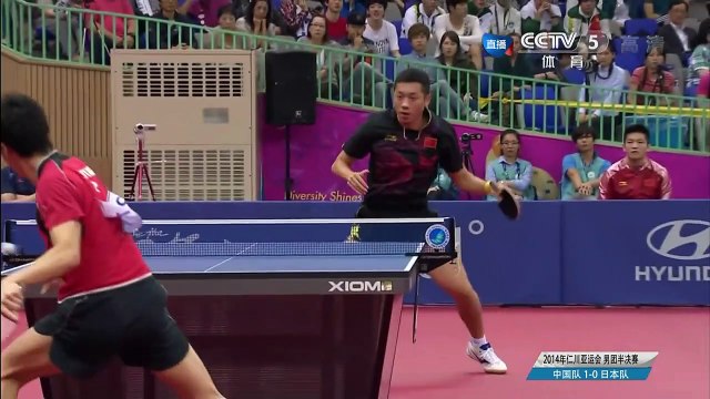 Xu Xin VS Jun Mizutani | 2014 Asian Games Team Finals