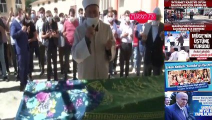 İkranur'a son veda! beyaz gül yaprakları döküldü