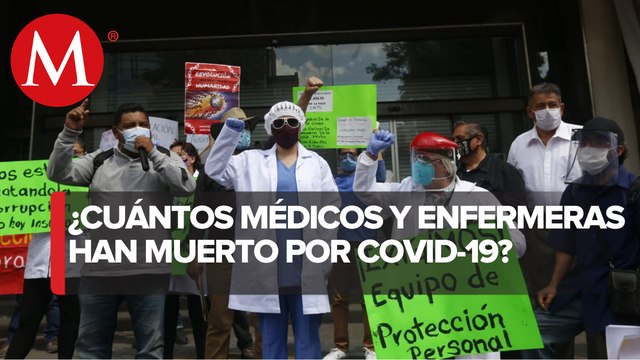 Hay 683 defunciones de personal de salud por coronavirus, la mayoría en CdMx