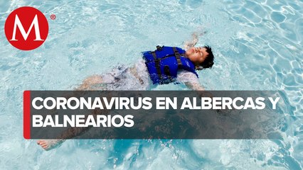 ¿Covid-19 se contagia en las albercas?