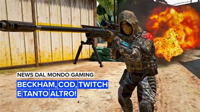 News dal mondo gaming: Beckham, COD, Twitch e tanto altro!