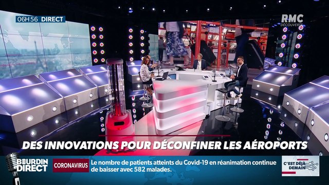 La chronique d'Anthony Morel : Des innovations pour déconfiner les aéroports - 02/07